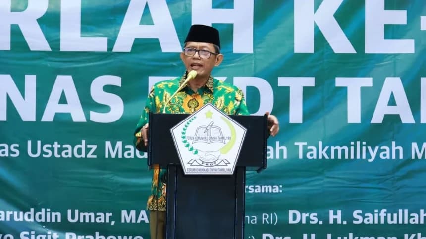 Ketum FKDT: Ustadz Madrasah Diniyah Garda Terdepan Pendidikan Islam, Layak Diakui Negara