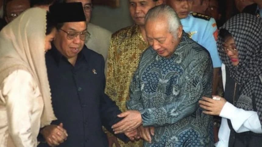 Detik-Detik Reformasi, Soeharto Undang 9 Tokoh, Termasuk Gus Dur dan Cak Nur