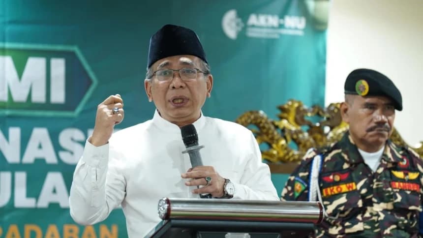 Di Tengah Krisis Global, Gus Yahya Tegaskan NU Perlu Kader Petarung yang Tangguh