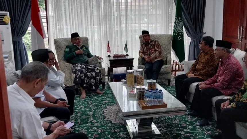Dirjen Pajak Sowan, Gus Yahya: NU Tuntut Akuntabilitas dan Siap Awasi Pemerintah
