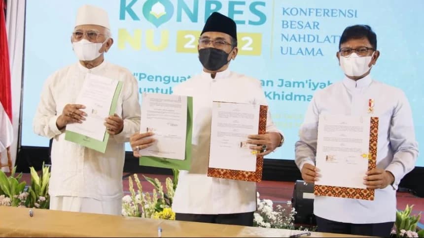 PBNU dan Kemkominfo Kerja Sama untuk Penyediaan Akses Internet di Pesantren