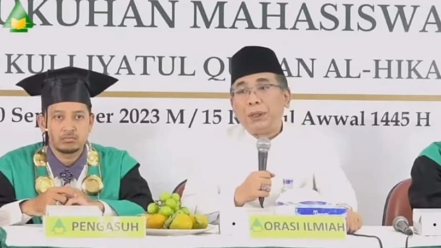 Kata Gus Yahya tentang KH Hasyim Muzadi: Kader NU dengan Karier Sempurna