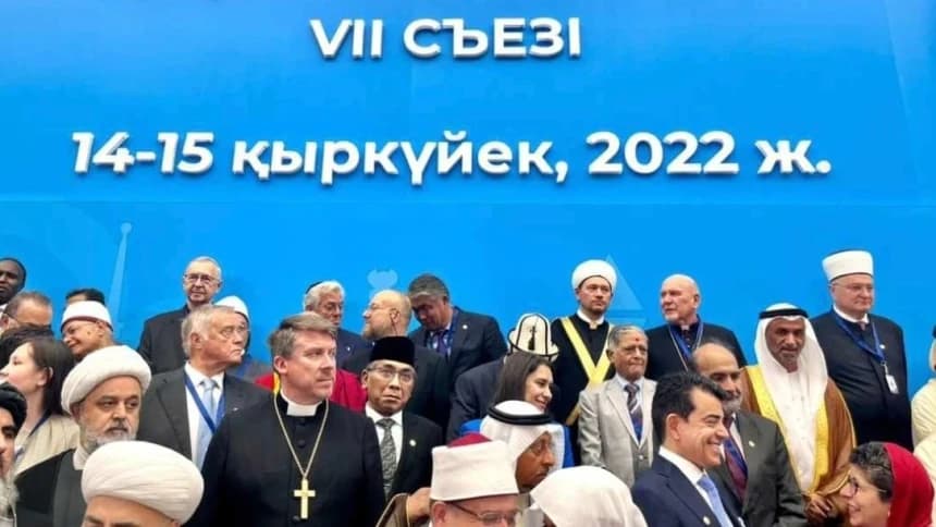 Ketum PBNU Hadiri Undangan Kongres Pemimpin Dunia di Kazakhstan