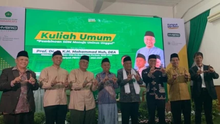 Prof Nuh Yakin dengan Tangan Dingin Rektor, Uninus Semakin Maju