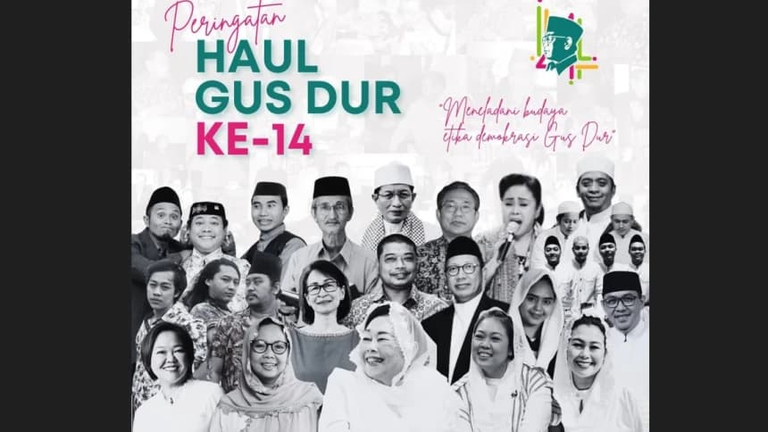Haul Ke-14 Gus Dur Hadirkan Sejumlah Tokoh dan Seniman