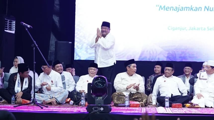 Menteri Kabinet Prabowo hingga Pramono Anung-Rano Karno Hadiri Haul Ke-15 Gus Dur
