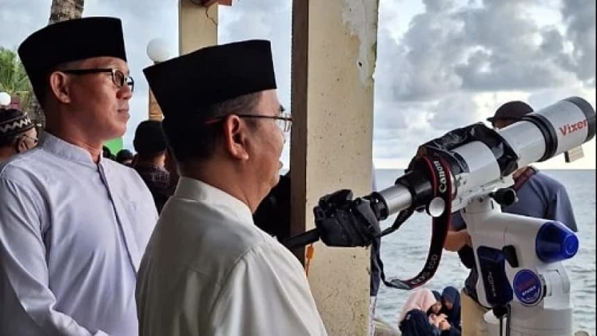 Hilal Terlihat di Pantai Galesong Sulsel, Awal Ramadhan 1444 H Diprediksi Serentak