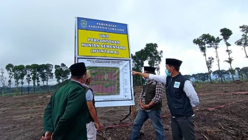 NU Peduli Segera Bangun Hunian untuk Penyintas Bencana Semeru