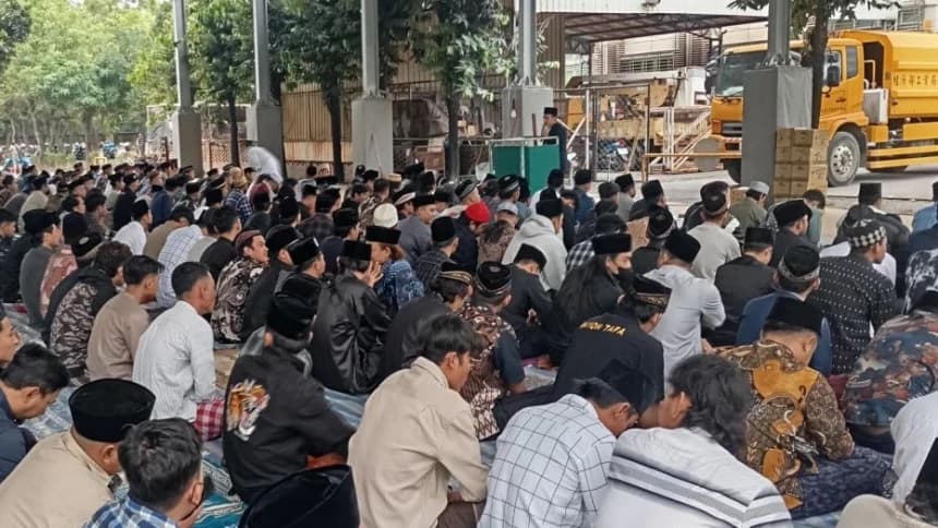 Shalat Idul Fitri di Dalio Tafa Taiwan; Meski Meriah Ada Tantangan yang Harus Dihadapi