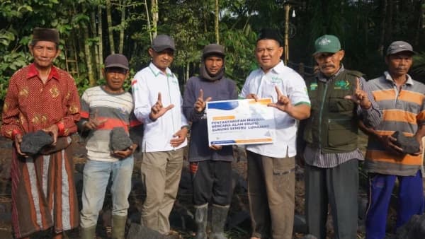 Sejumlah Penyintas Erupsi Semeru Dapat Hunian Tetap dari LAZISNU Sidoarjo Bangun Hunian Tetap