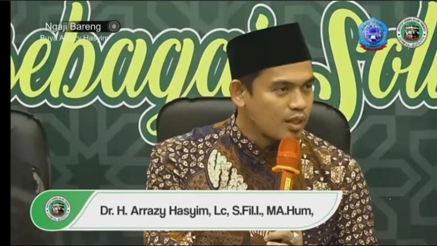 Buya Arrazy Hasyim Tegaskan Sanad Keilmuan Pesantren Sangat Diperhitungkan