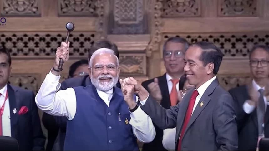Joko Widodo Serahkan Presidensi KTT G20 ke India