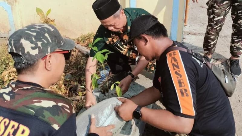 GP Ansor Siwalan Pekalongan Gelar Aksi Tanam Pohon untuk Pelestarian Lingkungan