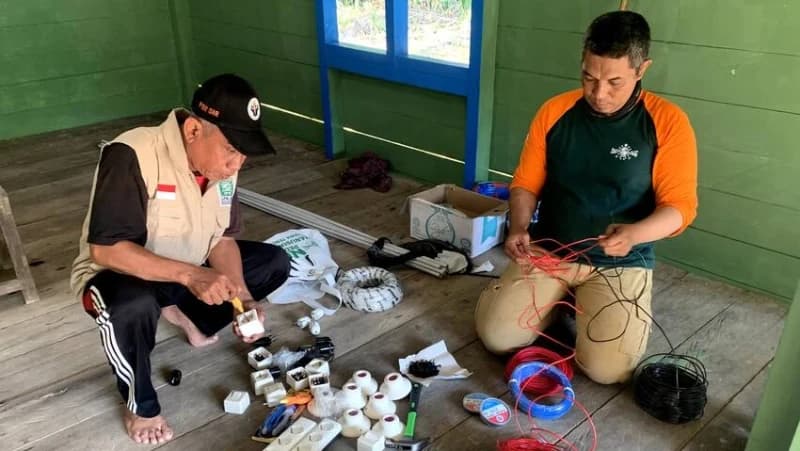 Pascabanjir, Relawan NU Peduli Bantu Pulihkan Fasilitas Ibadah di Aceh Timur