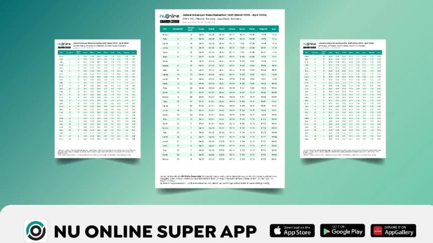 Jadwal Imsakiyah Wilayah Jakarta Hari Ke-2 Ramadhan, Rabu 13 Maret 2024
