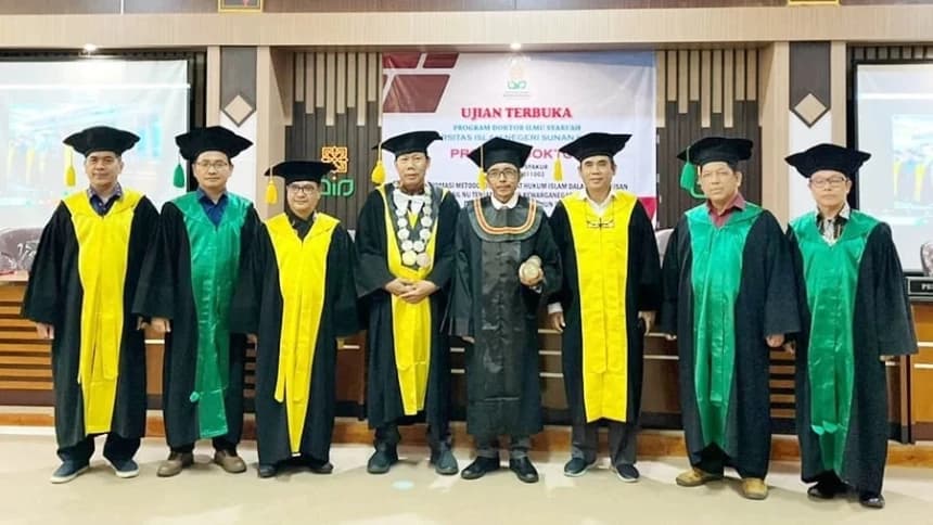 Dosen Inisnu Temanggung Ini Raih Gelar Doktor Usai Teliti Putusan Munas NU di Banjar