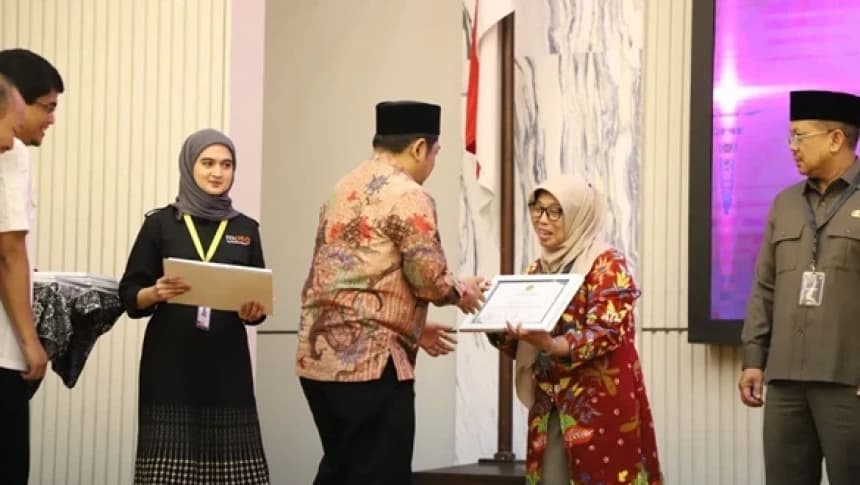 Itjen Kemenag RI Raih Penghargaan Terbaik I dalam Pengadaan CASN 2023