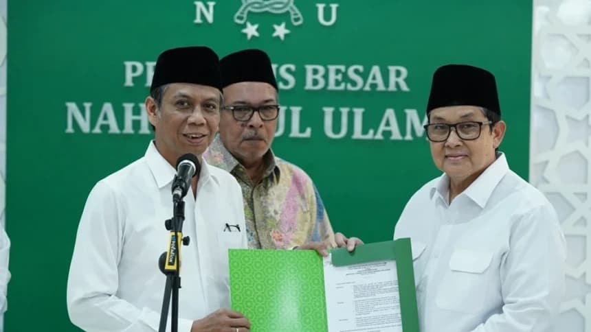 Pengurus JATMAN 2025-2030 Terima SK Kepengurusan dari PBNU