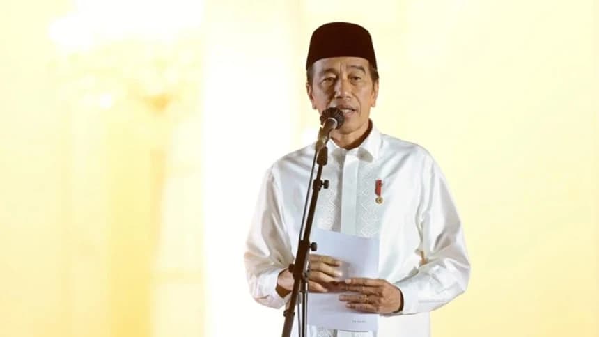 Jokowi Sampaikan Permohonan Maaf atas Salah dan Khilaf Selama Jadi Presiden RI