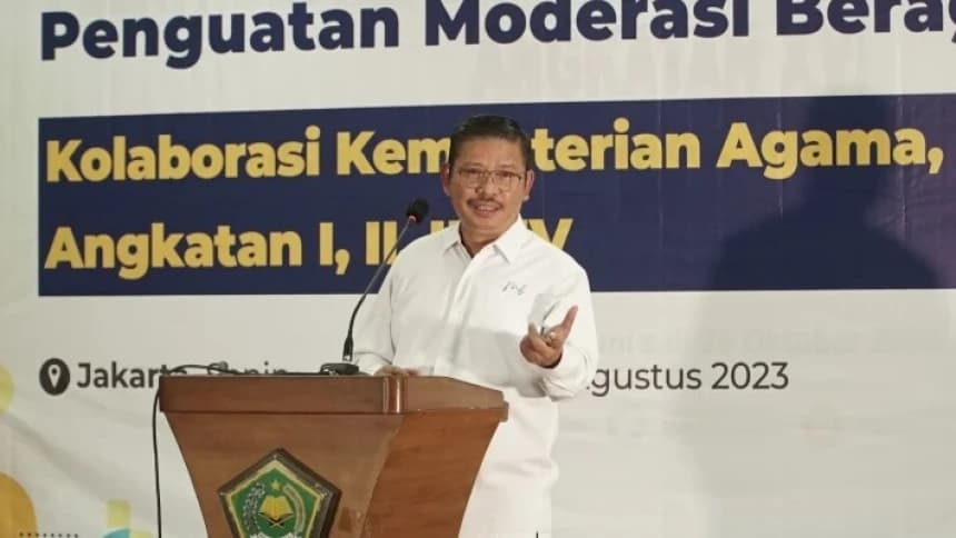 Inisiasi Pelatihan Kolaborasi Penggerak Moderasi Beragama, Kemenag Gandeng TNI-Polri