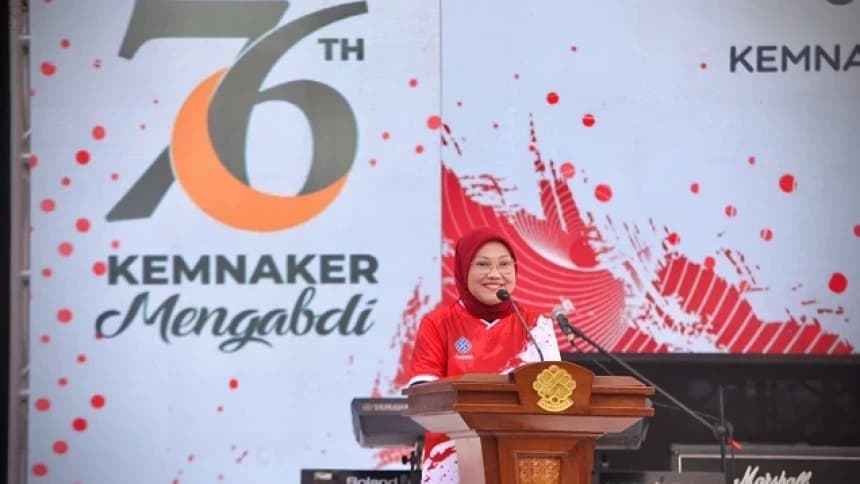 Dirgahayu ke-76 Tahun, Kemnaker Miliki Tantangan Wujudkan Indonesia Maju 2045