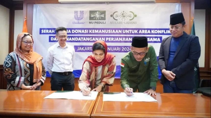 LAZISNU PBNU dan Perusahaan Teken Kerja Sama untuk Pemberdayaan Masyarakat Selama 5 Tahun