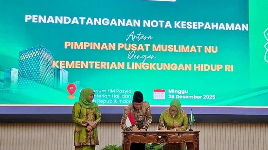 Muslimat NU dan Kementerian Lingkungan Hidup Jalin Kerja Sama Penguatan Kesadaran Lingkungan
