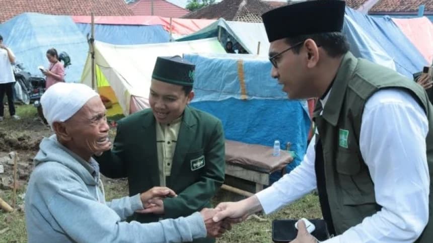 NU Peduli Dirikan Dapur Umum untuk Warga Terdampak Gempa Cianjur