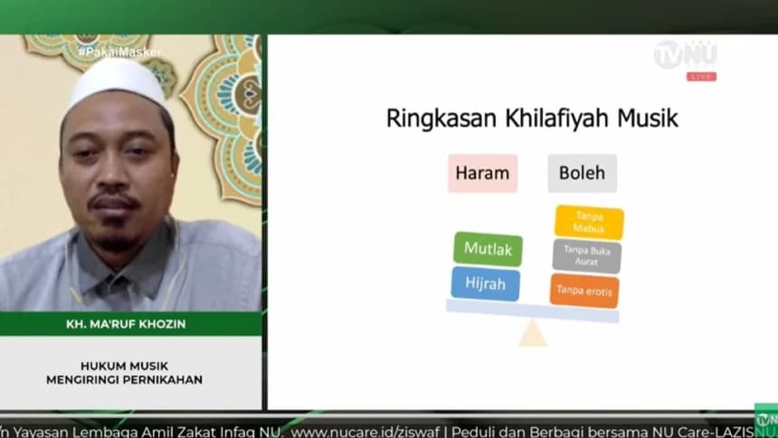 Kiai Ma’ruf Khozin Ungkap Alasan Bolehnya Bermain Gitar