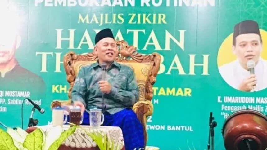 Di Bantul Kiai Marzuqi Mustamar Ungkap Berbagai Manfaat Kenduren