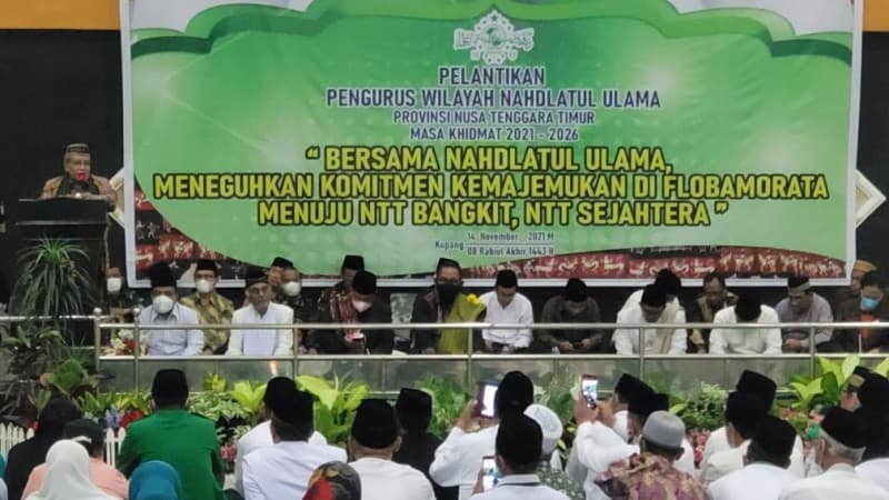 Lantik PWNU NTT, Kiai Said: Kader NU Harus Kuasai Teknologi