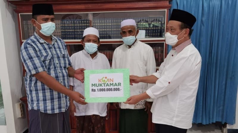 PBNU Serahkan Koin Muktamar Sebesar 1 Miliar ke Panitia Lokal