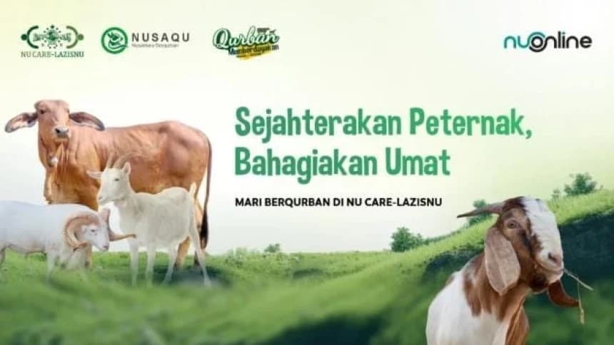 Kurban Praktis, Ramah Lingkungan Bersama NU Online Super App dan LAZISNU