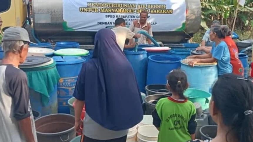 Program Jangka Pendek dan Panjang LAZISNU Cilacap Atasi Dampak Kekeringan Parah