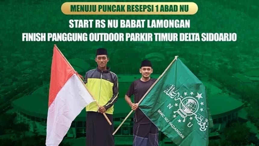 Beri Penghormatan untuk Pendiri, 2 Nahdliyin Akan Lari Maraton 100 KM Saat Resepsi 1 Abad NU
