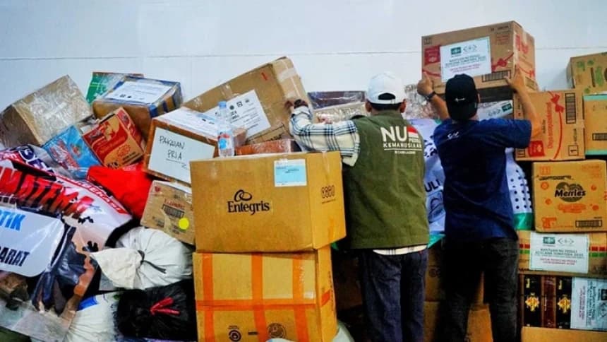 Lewat Jalur Laut, NU Care-LAZISNU Salurkan 1 Ton Bantuan ke Lhokseumawe