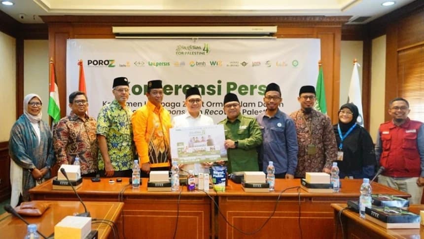 LAZISNU dan Poroz Kirim Bantuan Rp16,17 Miliar untuk Kebutuhan Musim Dingin Rakyat Palestina