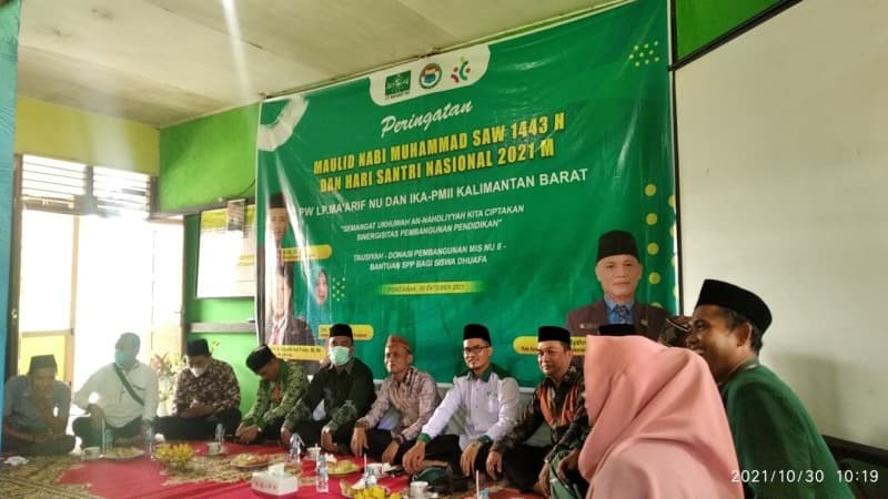 PW Ma'arif NU-IKA PMII Kalbar Siap Bersinergi Bangun Madrasah