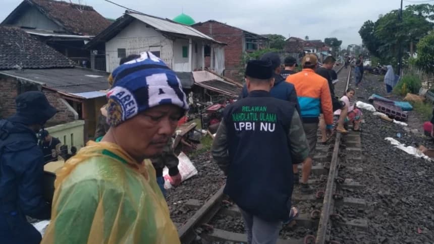 LPBINU Garut Ajak Semua Pihak Bantu Korban Banjir Bandang