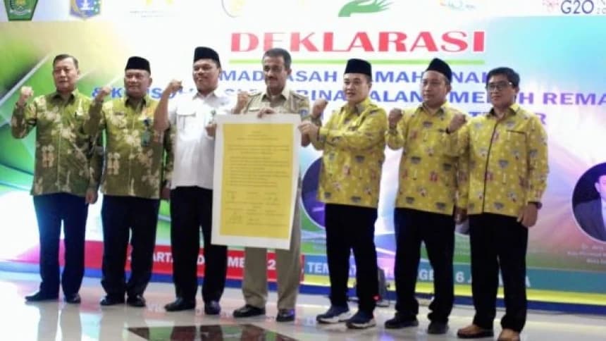 Kemenag Jaktim Deklarasikan Madrasah Ramah Anak