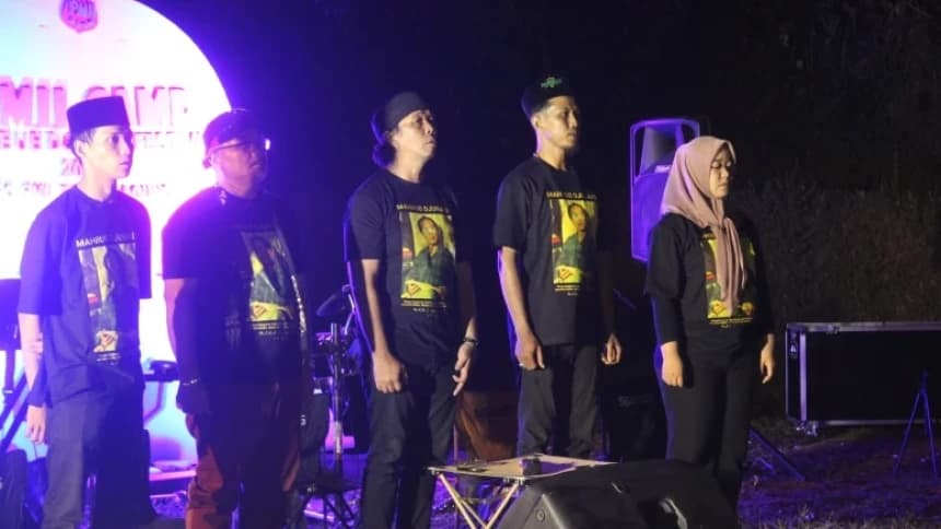 Lereng Gunung Wilis Saksi Penghormatan Kader PMII kepada Seniornya, Mahbub Djunaidi