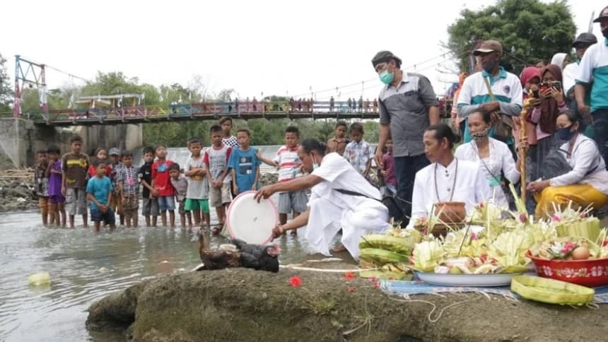 Tradisi Mapak Tuyo di Pringsewu, Perekat Masyarakat Lintas Agama dan Suku