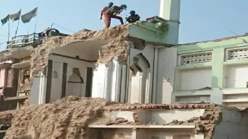 Alasan Pelebaran Jalan, Masjid Bersejarah dari Abad 16 di India Dihancurkan