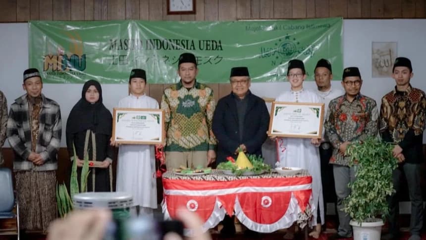 Kebahagiaan Masyarakat Muslim Nagano Jepang Menyambut Peresmian Masjid MINU