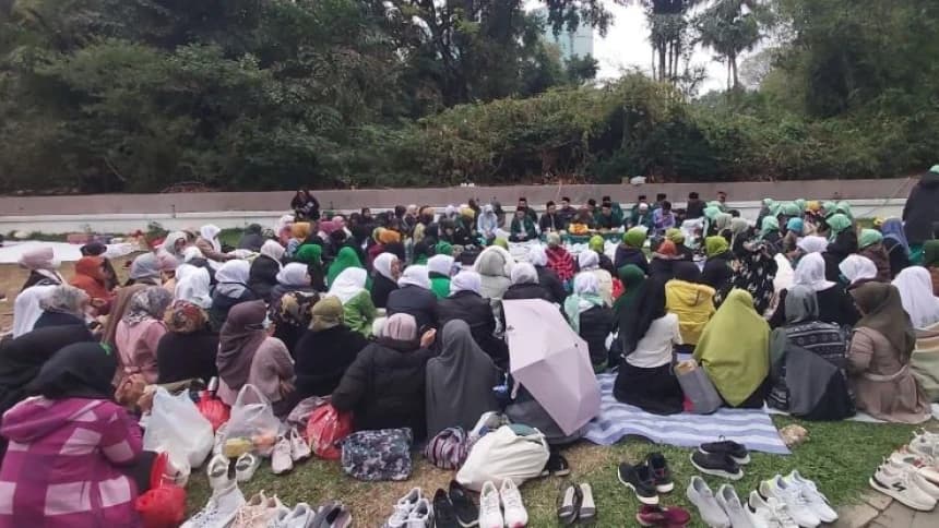 Suasana Tradisi Megengan Jelang Ramadhan Pekerja Indonesia di Hong Kong