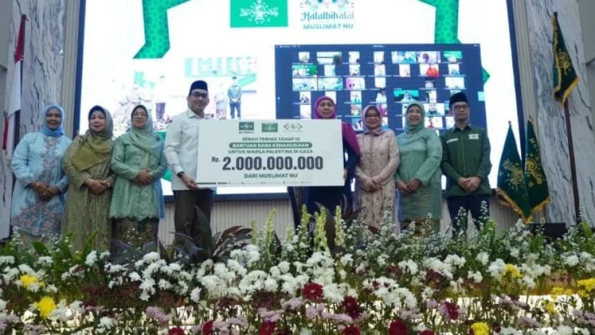 Muslimat NU Salurkan Bantuan Kemanusiaan Rp2 Miliar untuk Rakyat Palestina