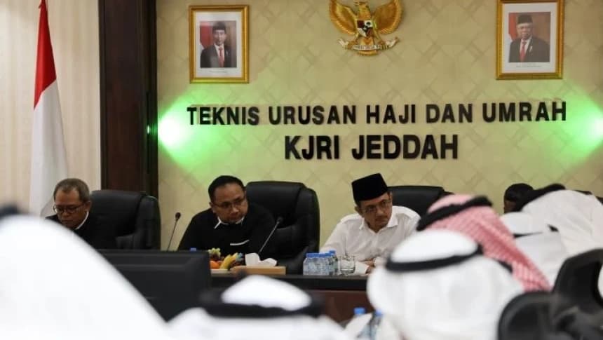 Kunjungan di Saudi, Menag Bahas Layanan Arafah, Muzdalifah, dan Mina