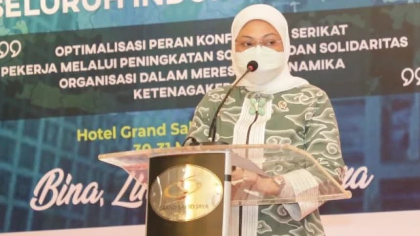 Menaker Apresiasi KSPSI yang Konsisten Bersinergi dengan Pemerintah