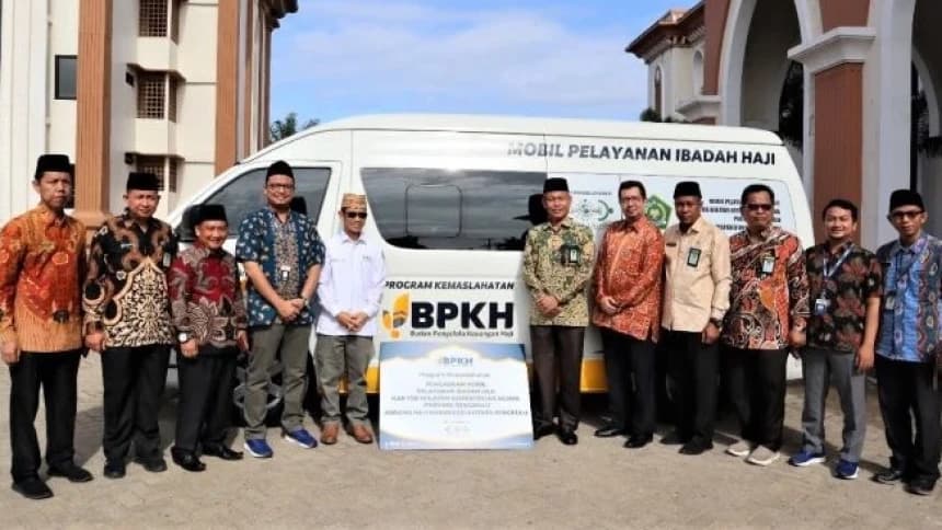 NU Care-LAZISNU dan BPKH Salurkan Mobil Layanan Haji ke Kemenag Bengkulu