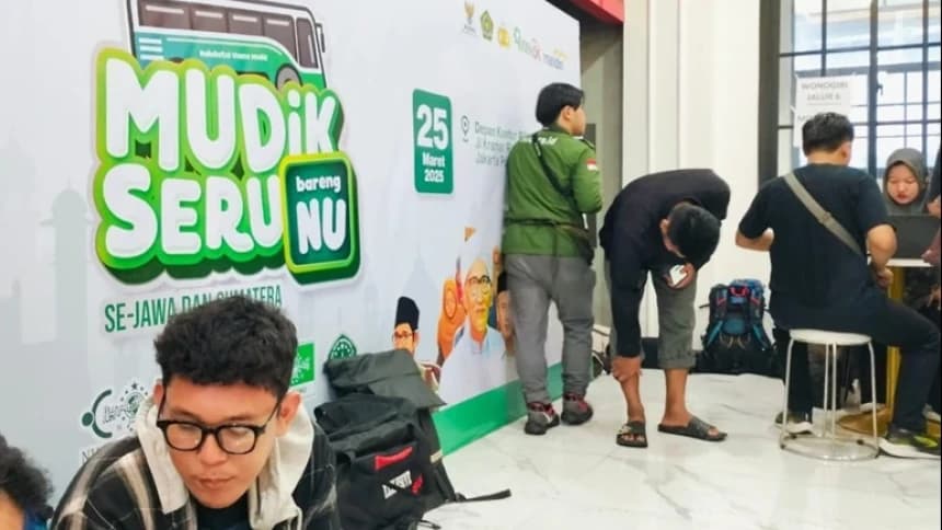 PBNU Fasilitasi 1.900 Orang Mudik dengan 39 Bus